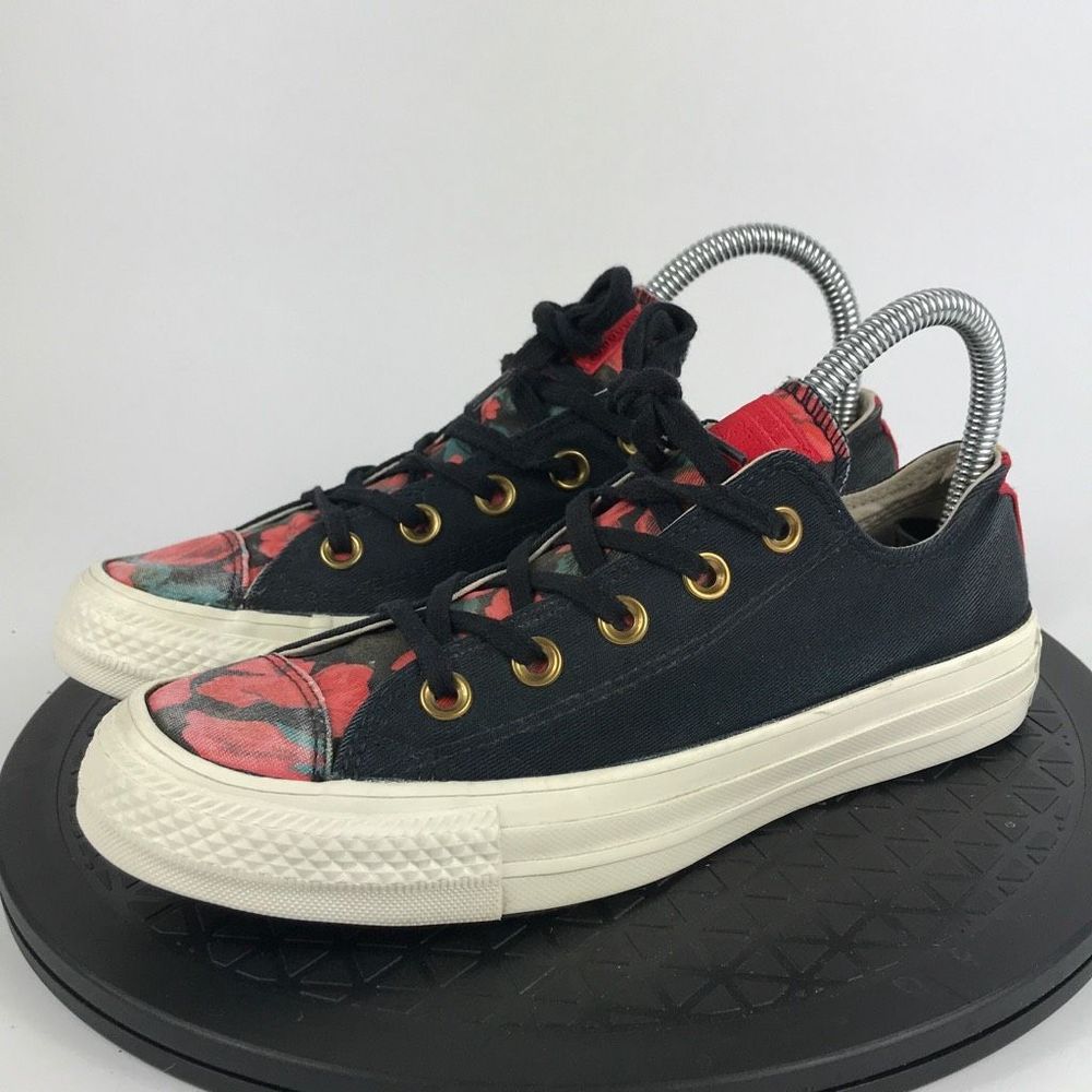 Converse Chuck Taylor All Star Ox Floral Print 561663F Women’s Size 6